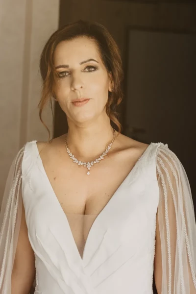 Braut-Styling für Trauung