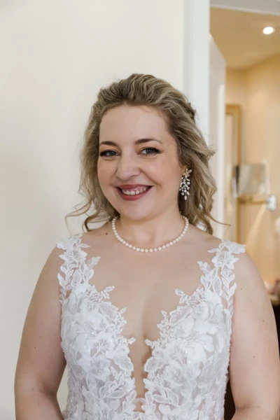 Brautstyling, offene Haare